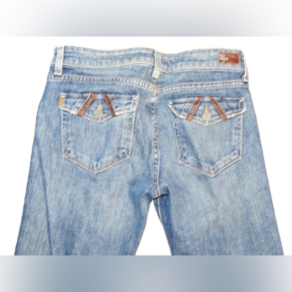 PAIGE Anthropologie “Fair Fax” Boot Cut Denim Jeans Women’s Size 29 - Picture 5 of 14
